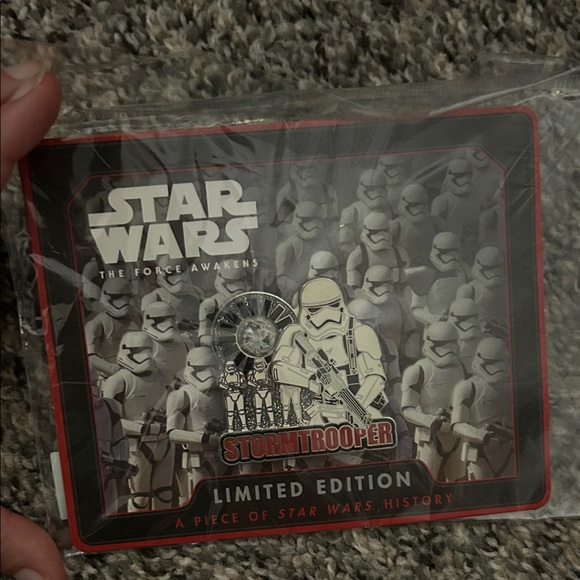 Star Wars Other - Star Wars Storm Trooper Limited Edition Pin (The Force Awakens) NWT